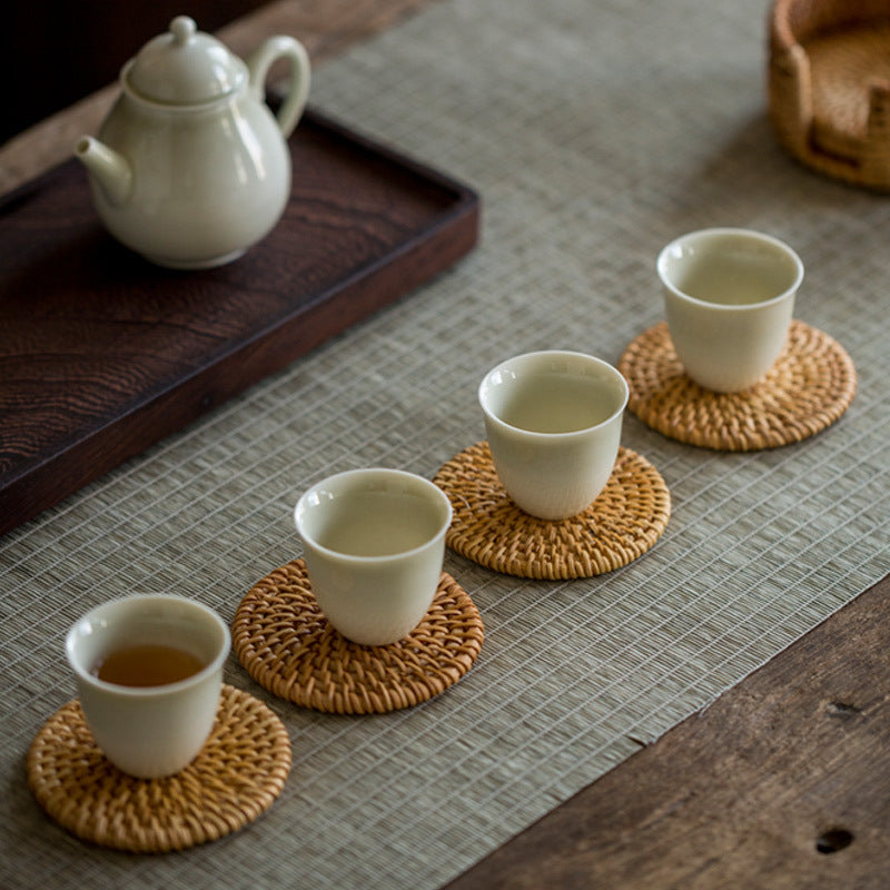 13 cm Rattan Cup Mat MIS0602