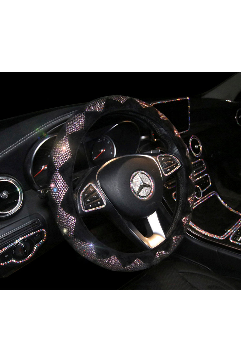 Car Accessories - Diamond Steering Wheel Cover MIS0612