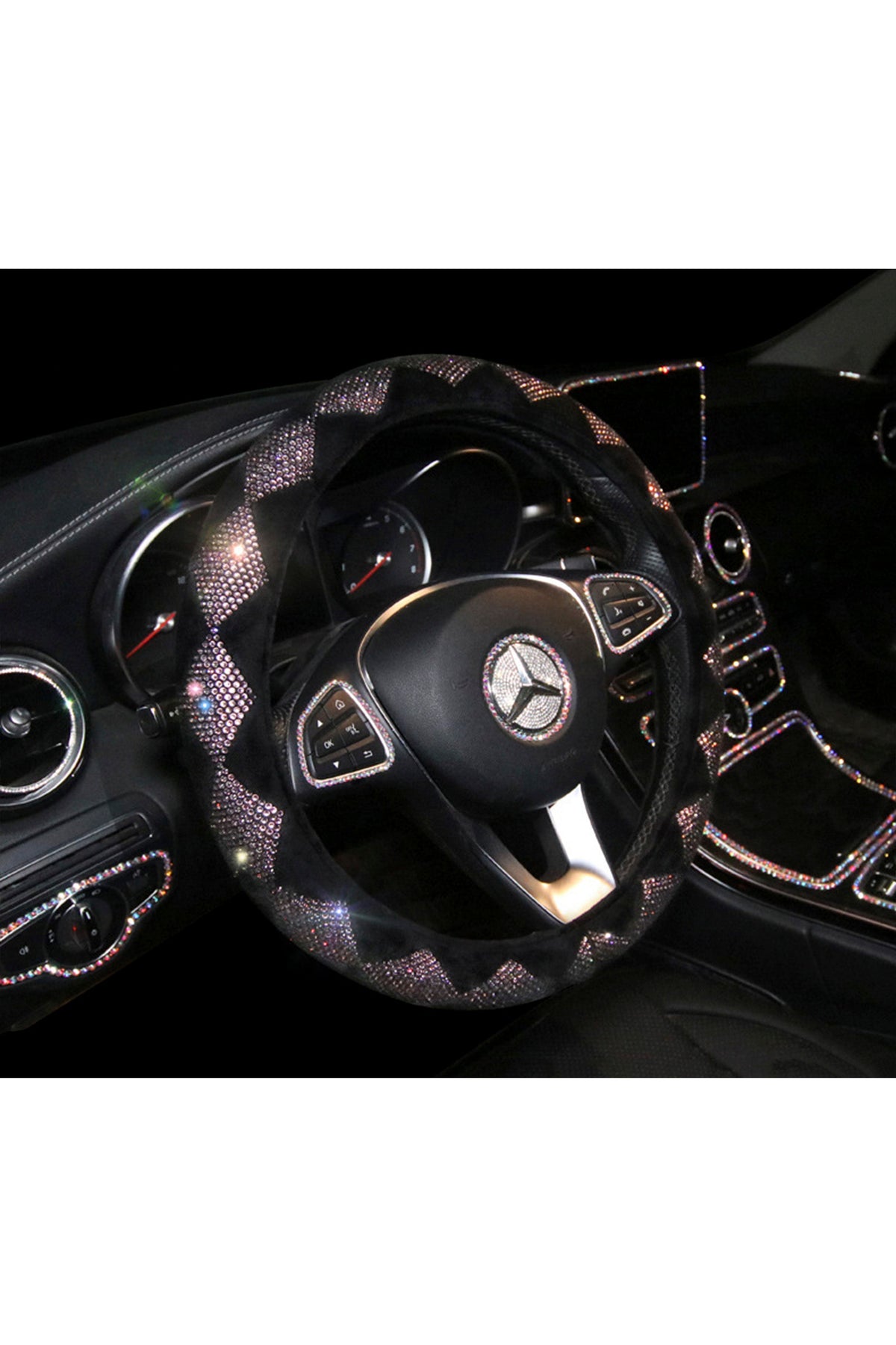 Car Accessories - Diamond Steering Wheel Cover MIS0612