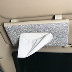 Car Accessories - Rhinestone Sun Visor Tissue Holder MIS0613
