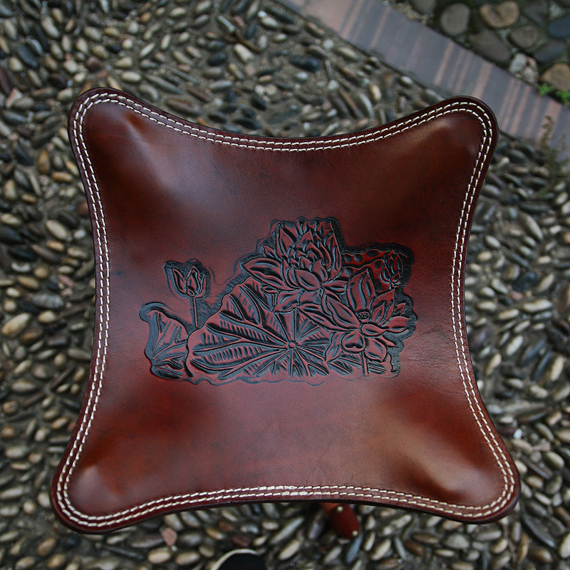 Leather Folding Stool MIS0627 – view 5