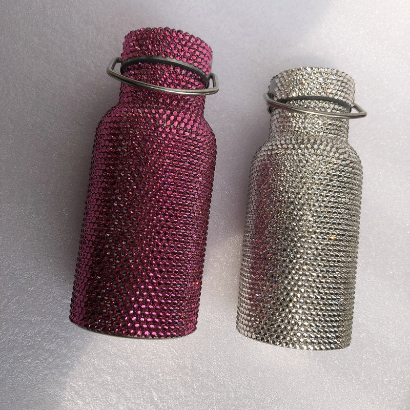 Rhinestone Stainless Steel Thermos Cup MIS0662