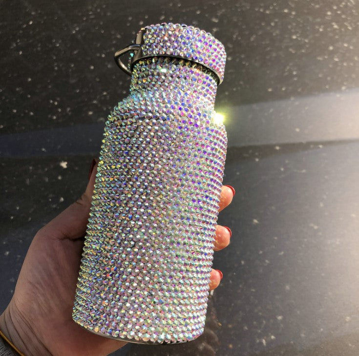 Rhinestone Stainless Steel Thermos Cup MIS0662
