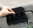 Car Accessories - Rhinestone Car Sun Visor Glasses Storage MIS0669
