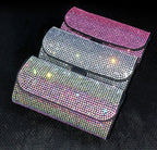 Car Accessories - Rhinestone Car Sun Visor Glasses Storage MIS0669