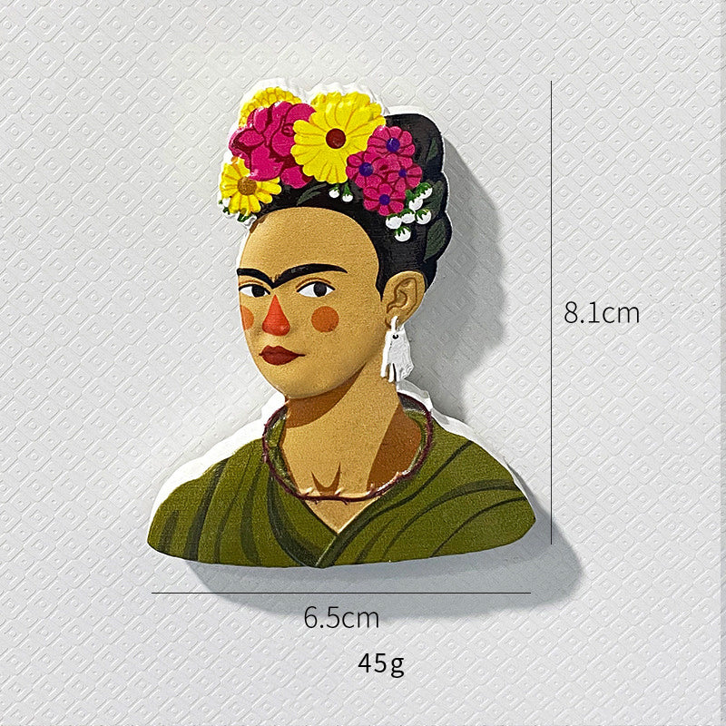Frida Printed Fridge Magnet MIS0678