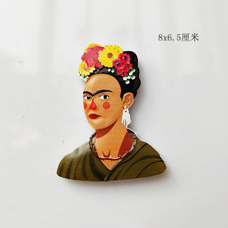 Frida Printed Fridge Magnet MIS0678