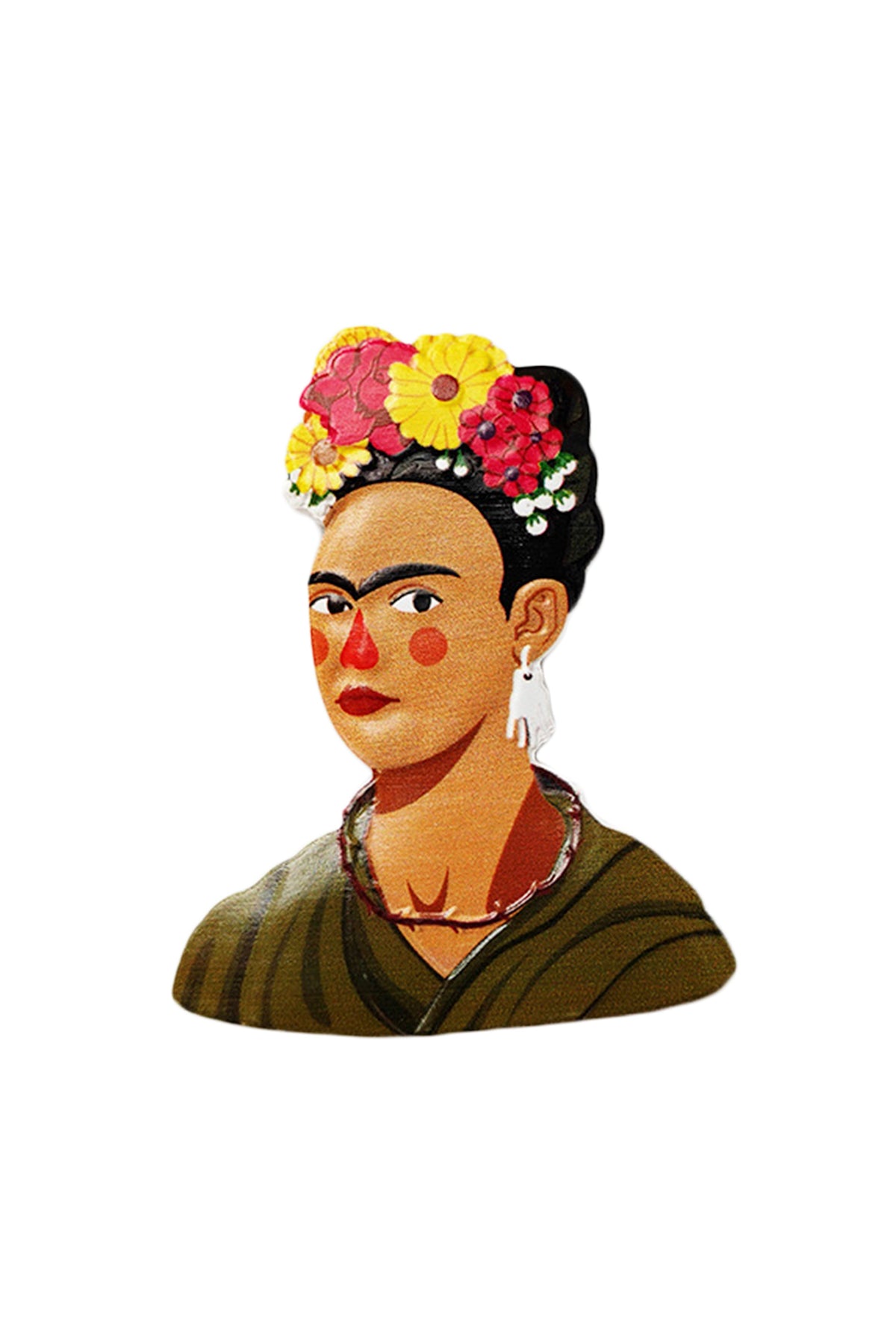 Frida Printed Fridge Magnet MIS0678
