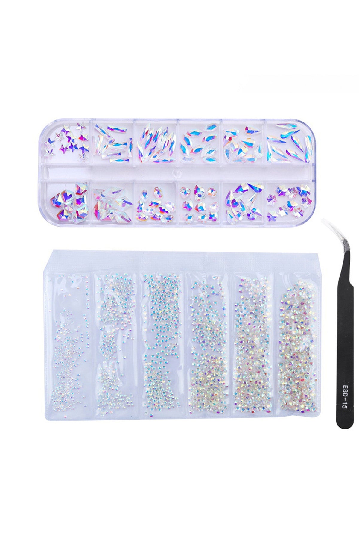 DIY Geometric Nail Rhinestones Set MIS0736 – view 2