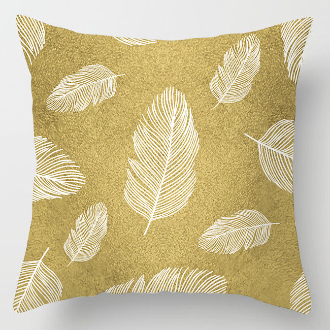 Feather Printed Pillowcase MIS0881