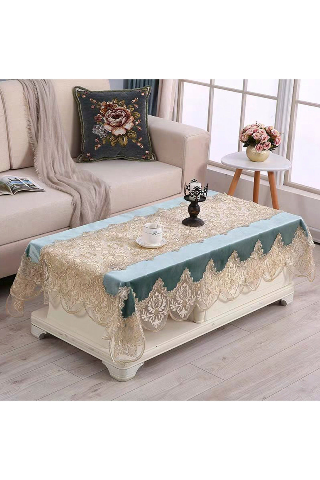 85 x 235CM Eurpo Style Lace Tablecloth MIS0898