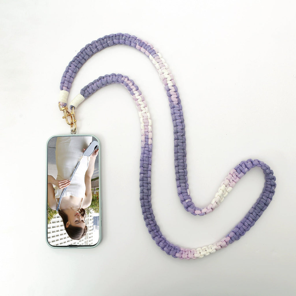 Cotton Thread Braided Crossbody Lanyard MIS0948