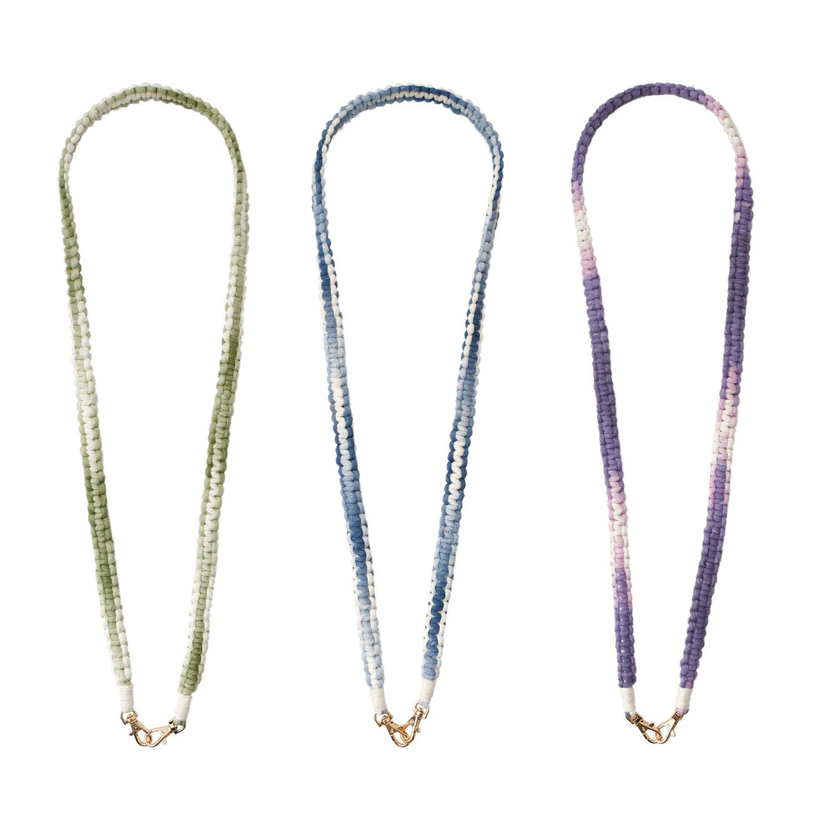 Cotton Thread Braided Crossbody Lanyard MIS0948