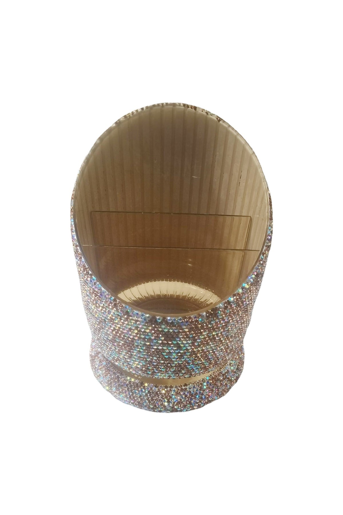 Ceramic Rhinestone Storage Box MIS1010 – view 2