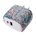Ceramic Rhinestone USB-C & USB Dual-Port Wall Charger MIS1022 - view 7