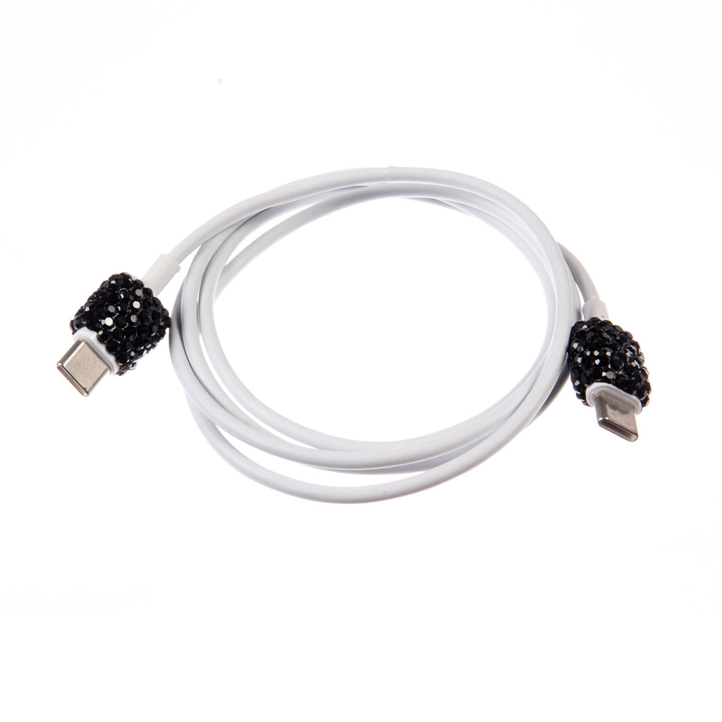 Ceramic Rhinestone USB-to-USB-C Charging Cable MIS1024 - view 16