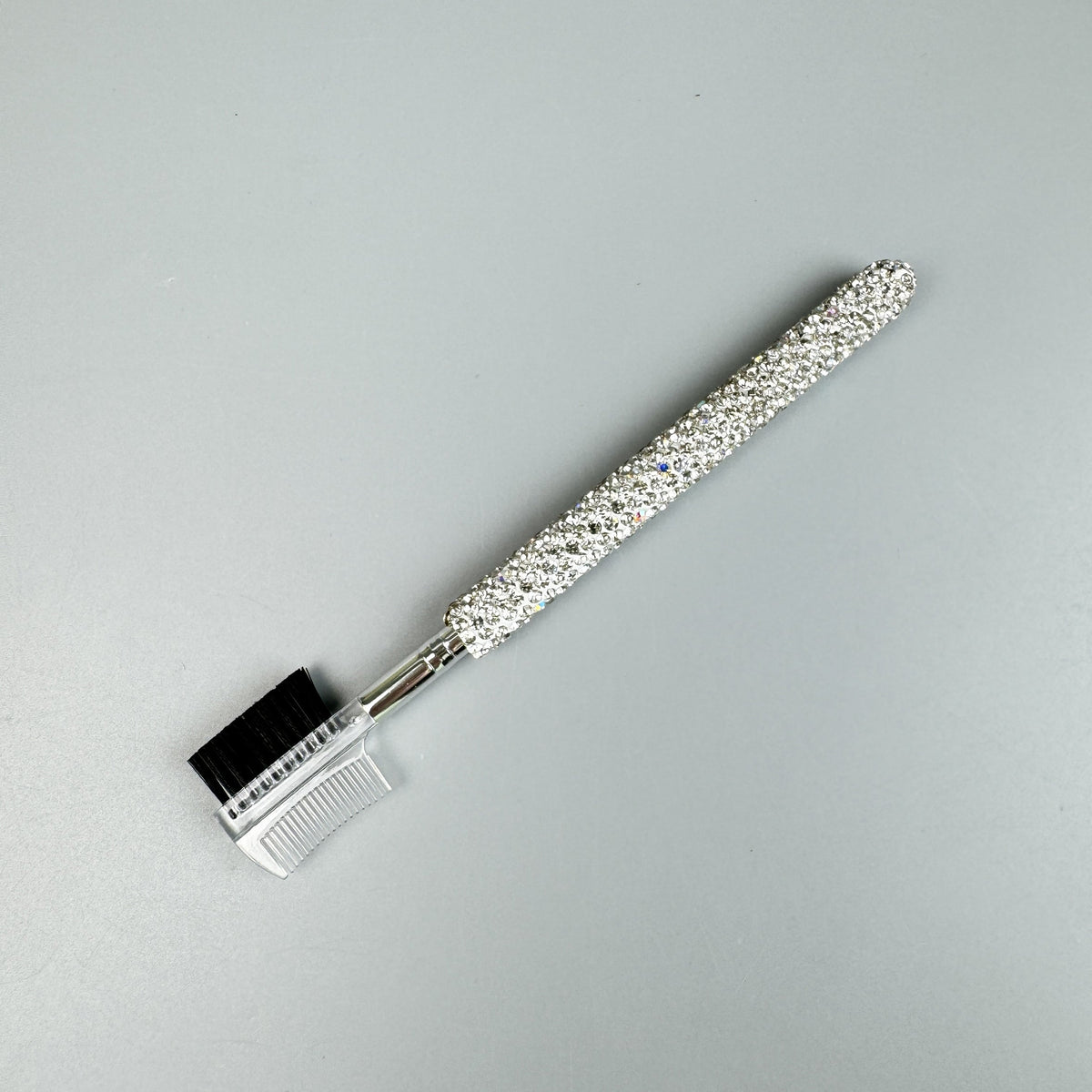 Ceramic Rhinestone Makeup Brow Comb and Brush MIS1037