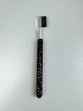 Ceramic Rhinestone Makeup Brow Comb and Brush MIS1037