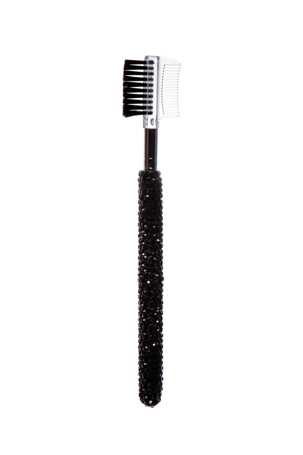 Ceramic Rhinestone Makeup Brow Comb and Brush MIS1037