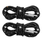 Rhinestone Round Tube Shoelace 120CM MIS1053