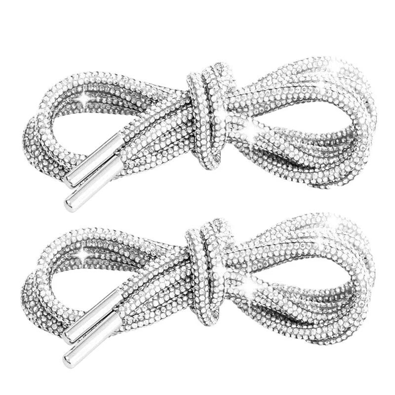 Rhinestone Round Tube Shoelace 120CM MIS1053