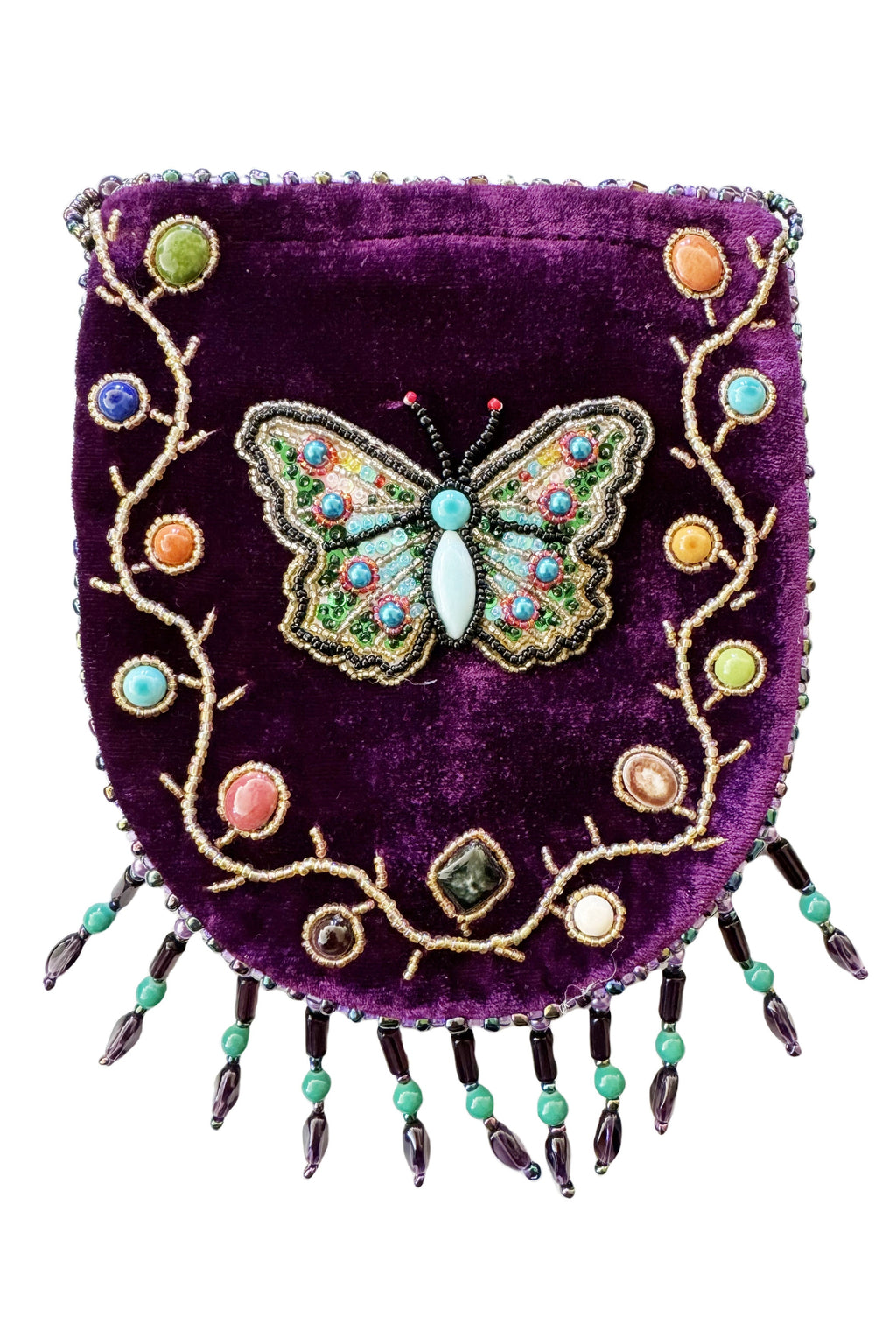 Owl Pattern Velvet Crossbody MUG