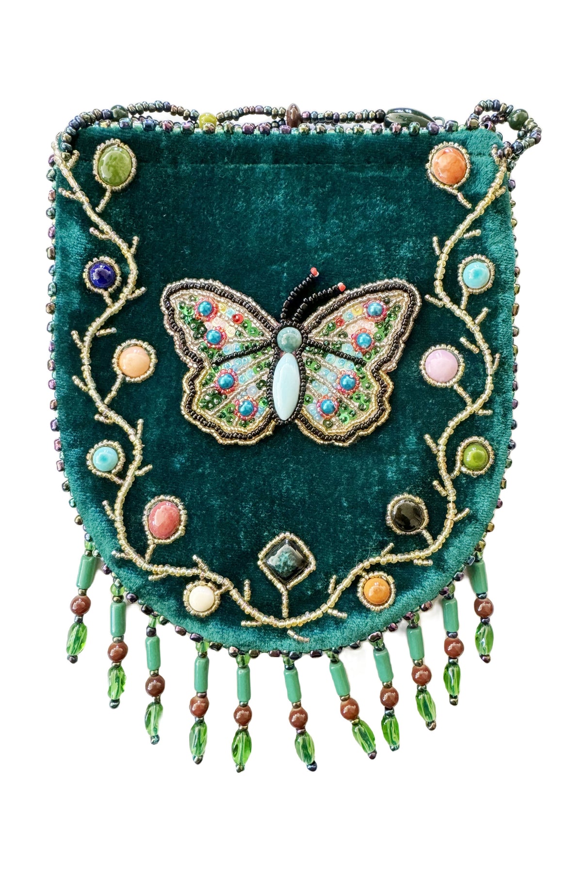 Owl Pattern Velvet Crossbody MUG