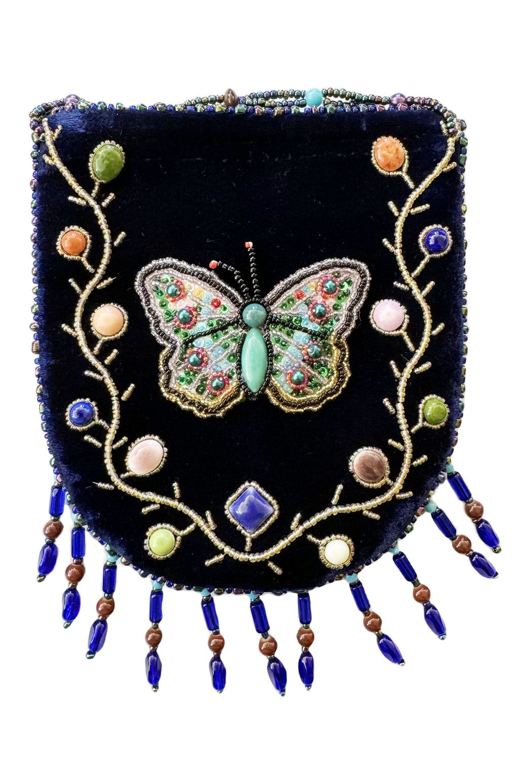 Butterfly Pattern Velvet Crossbody MUG-Butterfly