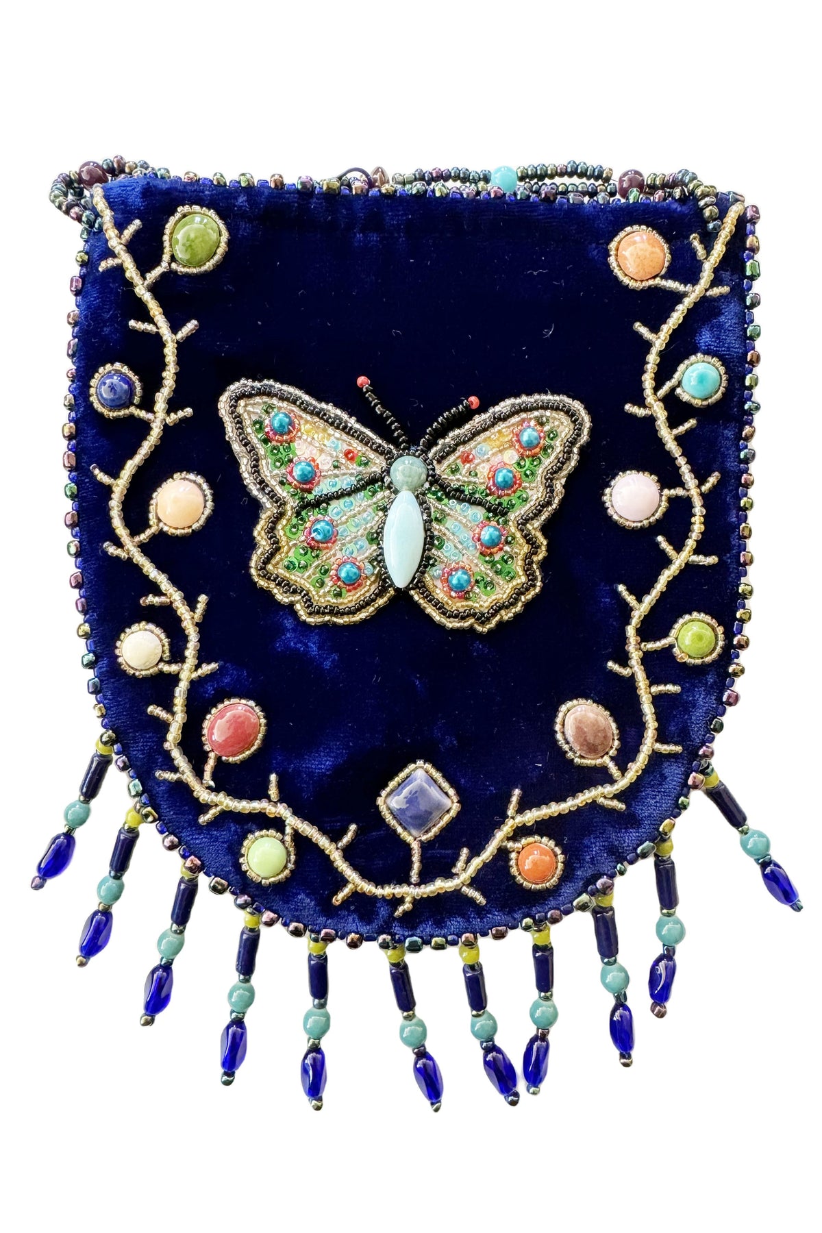 Butterfly Pattern Velvet Crossbody MUG-Butterfly