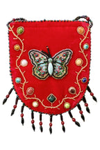 Butterfly Pattern Velvet Crossbody MUG-Butterfly