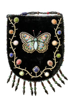 Butterfly Pattern Velvet Crossbody MUG-Butterfly
