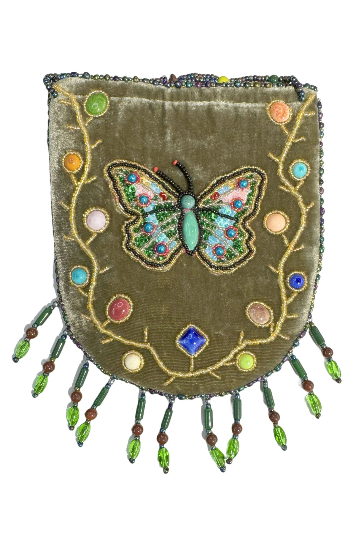 Owl Pattern Velvet Crossbody MUG