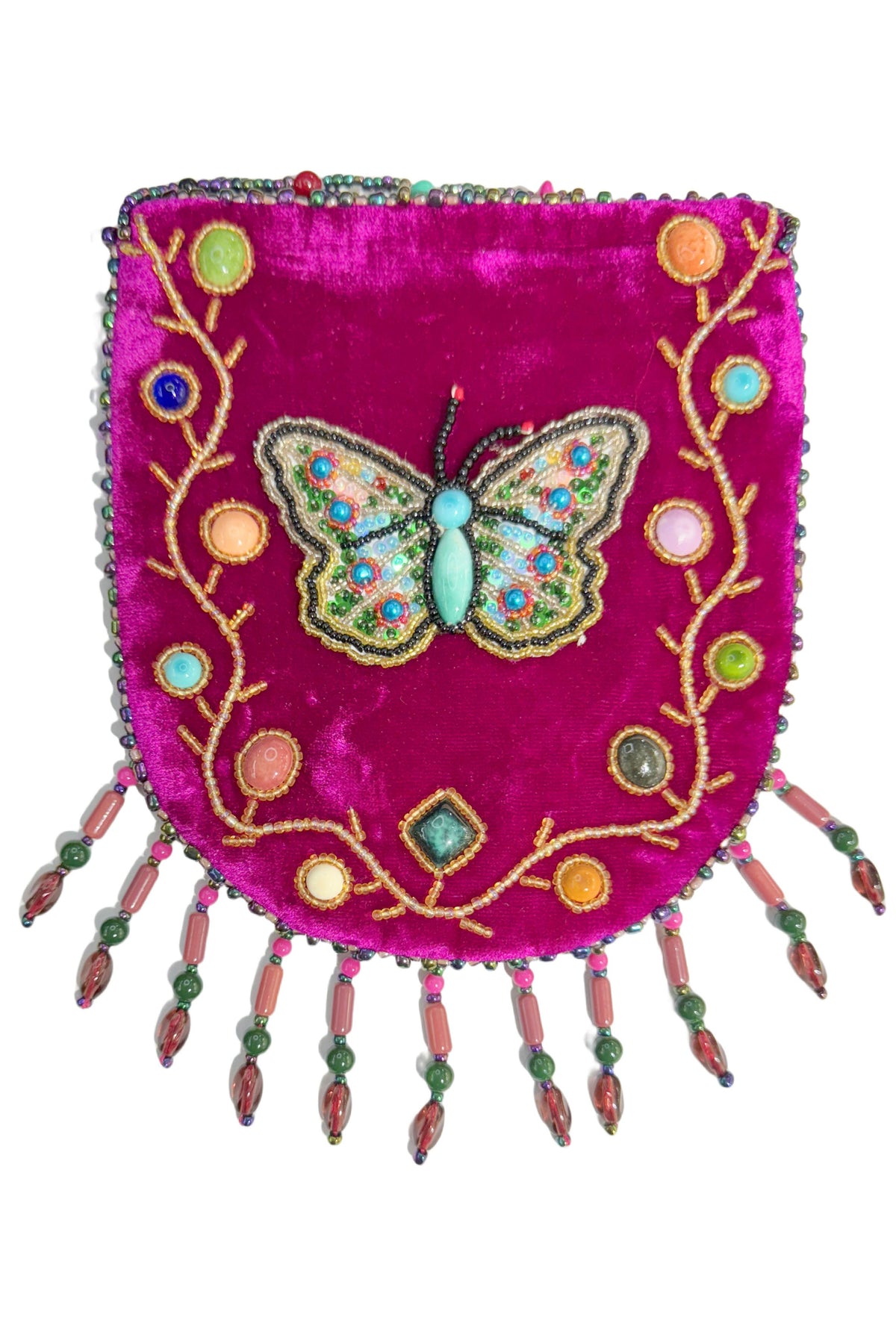 Owl Pattern Velvet Crossbody MUG
