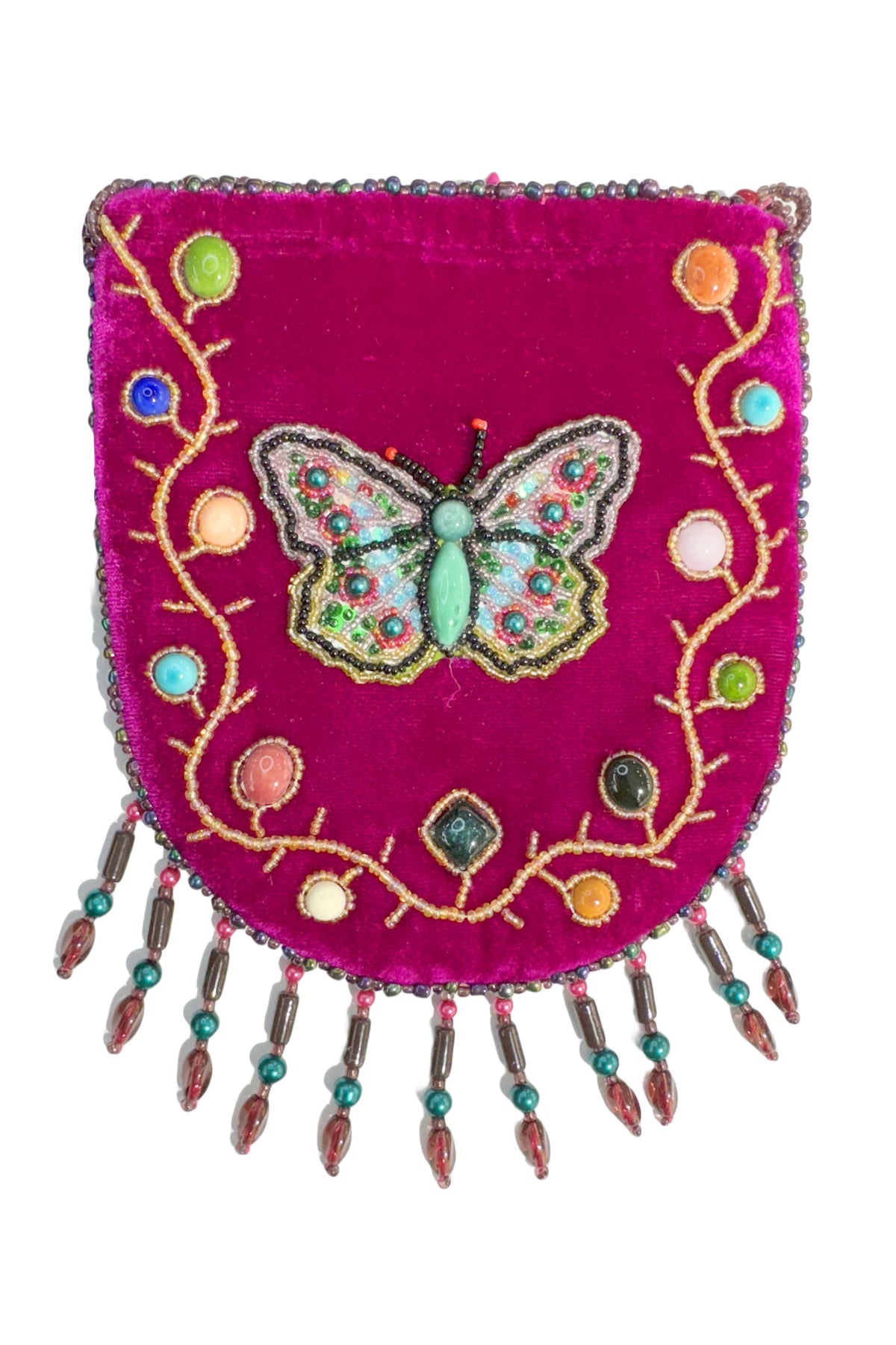 Owl Pattern Velvet Crossbody MUG