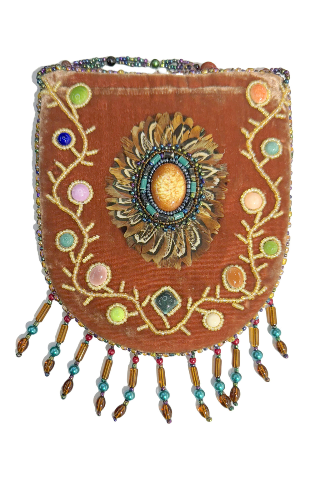 Owl Pattern Velvet Crossbody MUG