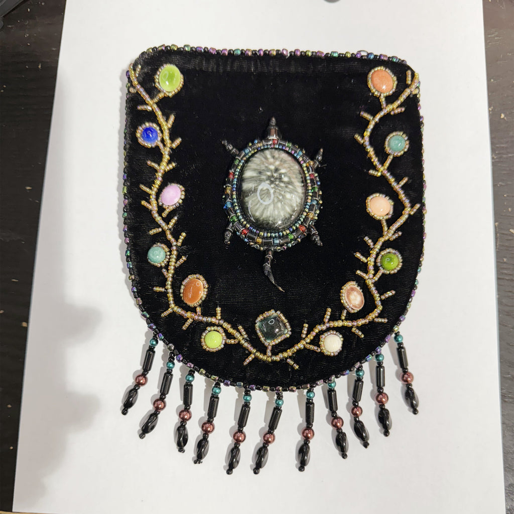 Owl Pattern Velvet Crossbody MUG