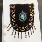 Owl Pattern Velvet Crossbody MUG