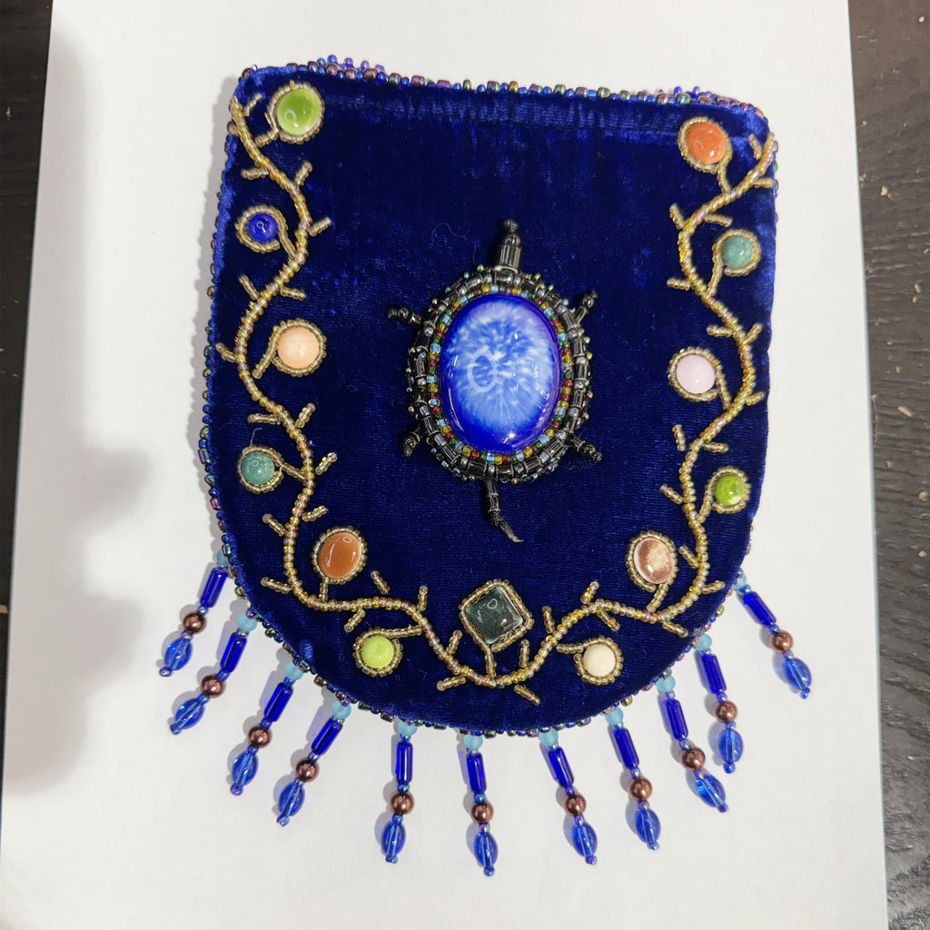 Owl Pattern Velvet Crossbody MUG
