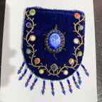 Owl Pattern Velvet Crossbody MUG