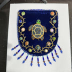 Turtle Pattern Velvet Crossbody MUG