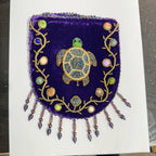 Turtle Pattern Velvet Crossbody MUG
