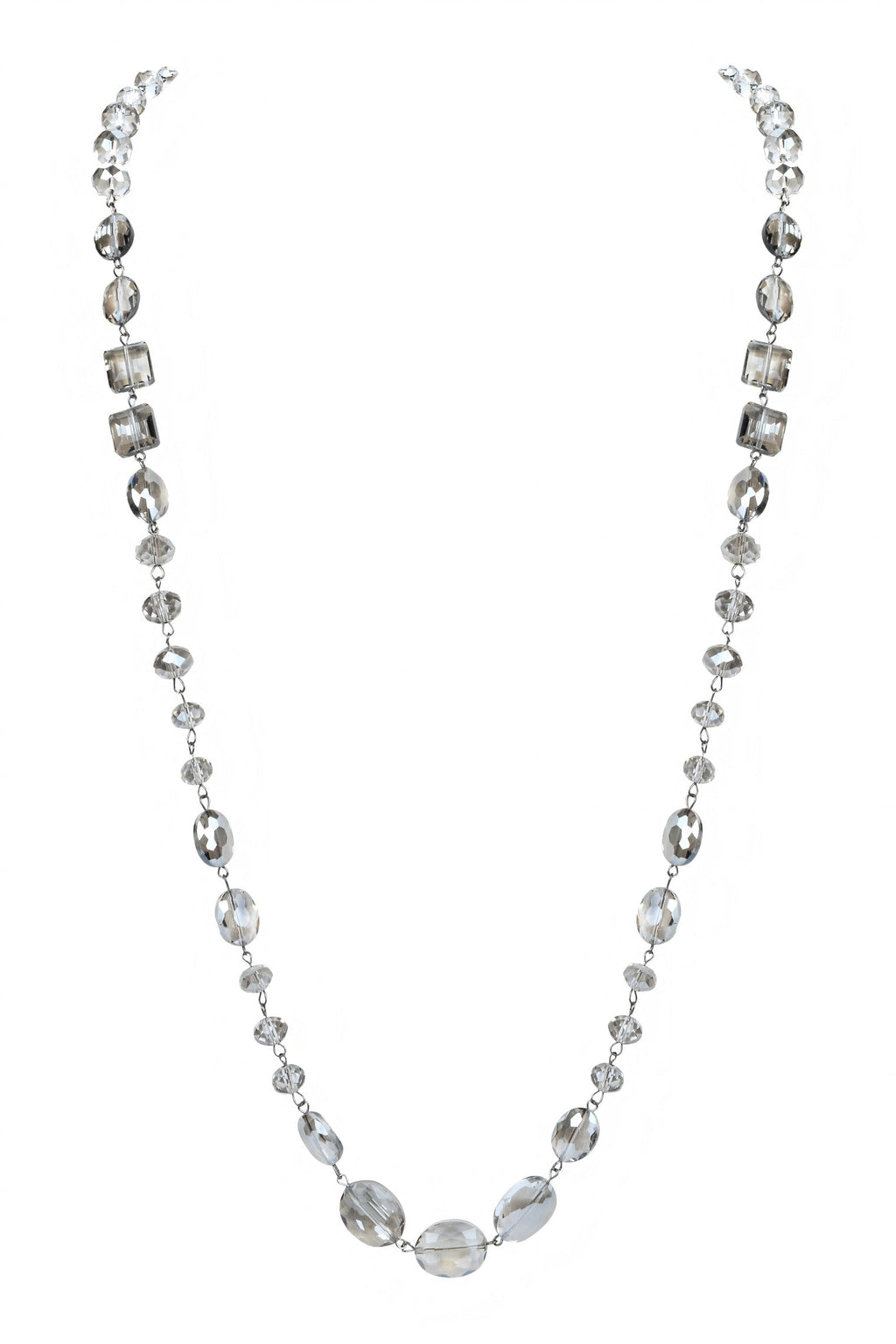 Classic Chandelier Crystal Long Necklace N1130