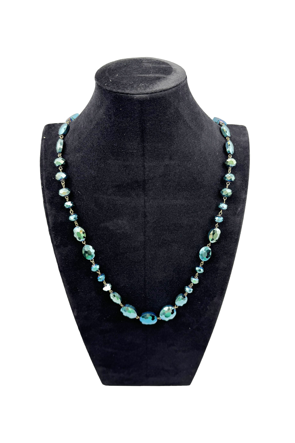 Classic Chandelier Crystal Long Necklace N1130