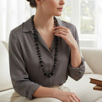 Classic Chandelier Crystal Long Necklace N1130