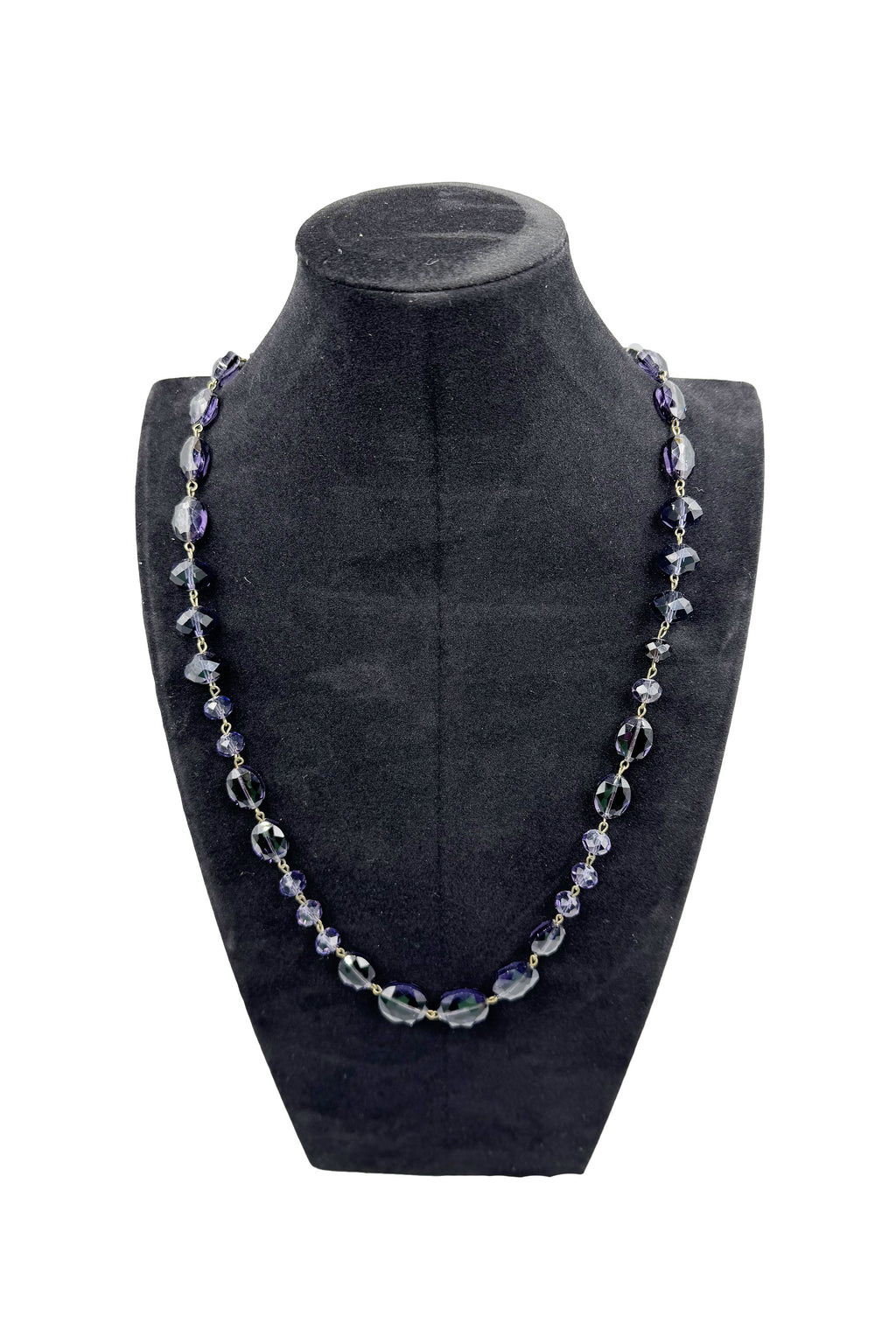 Classic Chandelier Crystal Long Necklace N1130