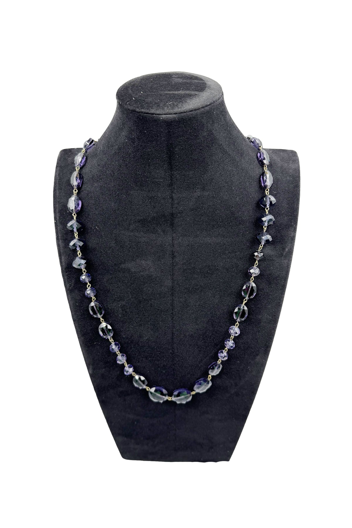 Classic Chandelier Crystal Long Necklace N1130