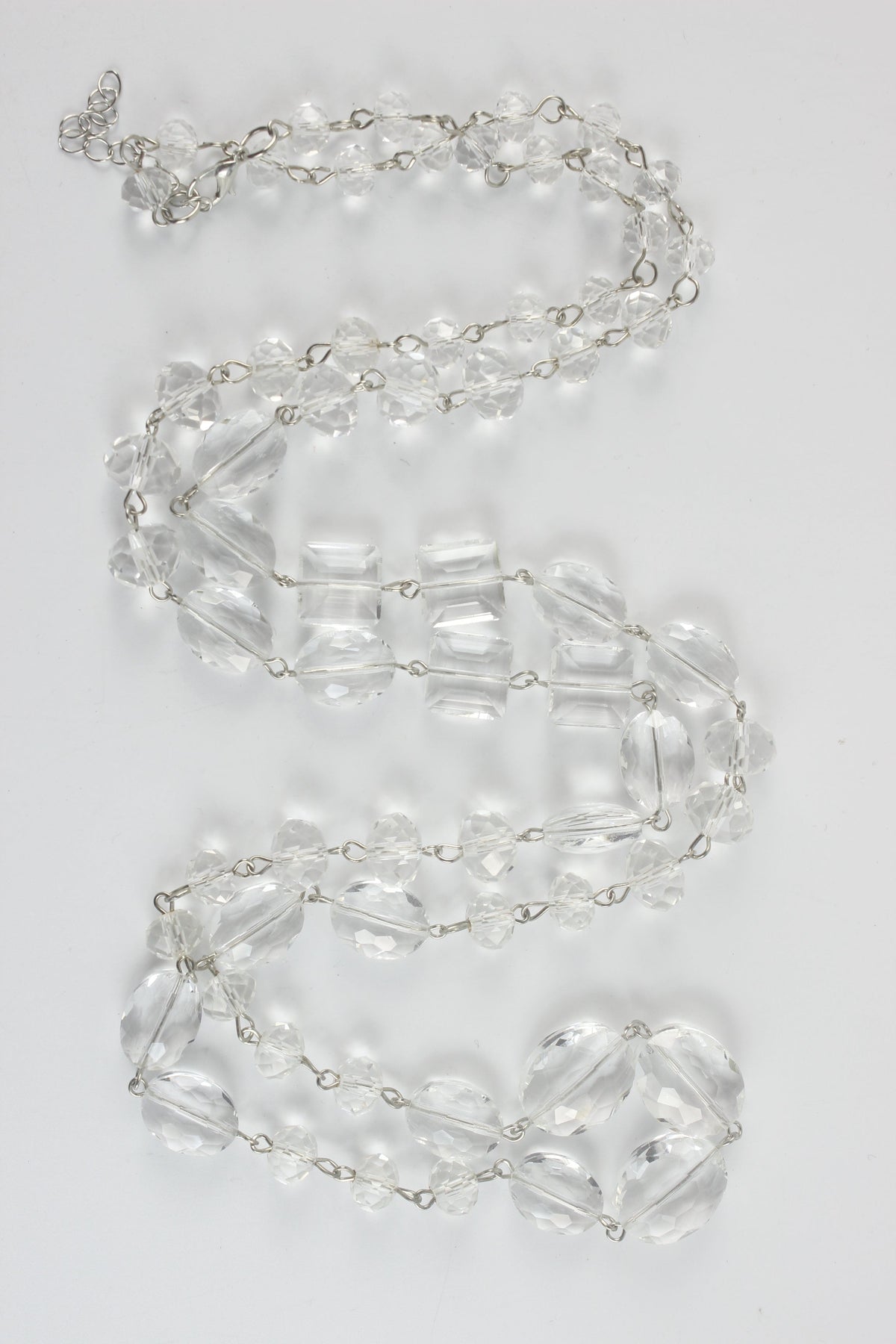 Classic Chandelier Crystal Long Necklace N1130