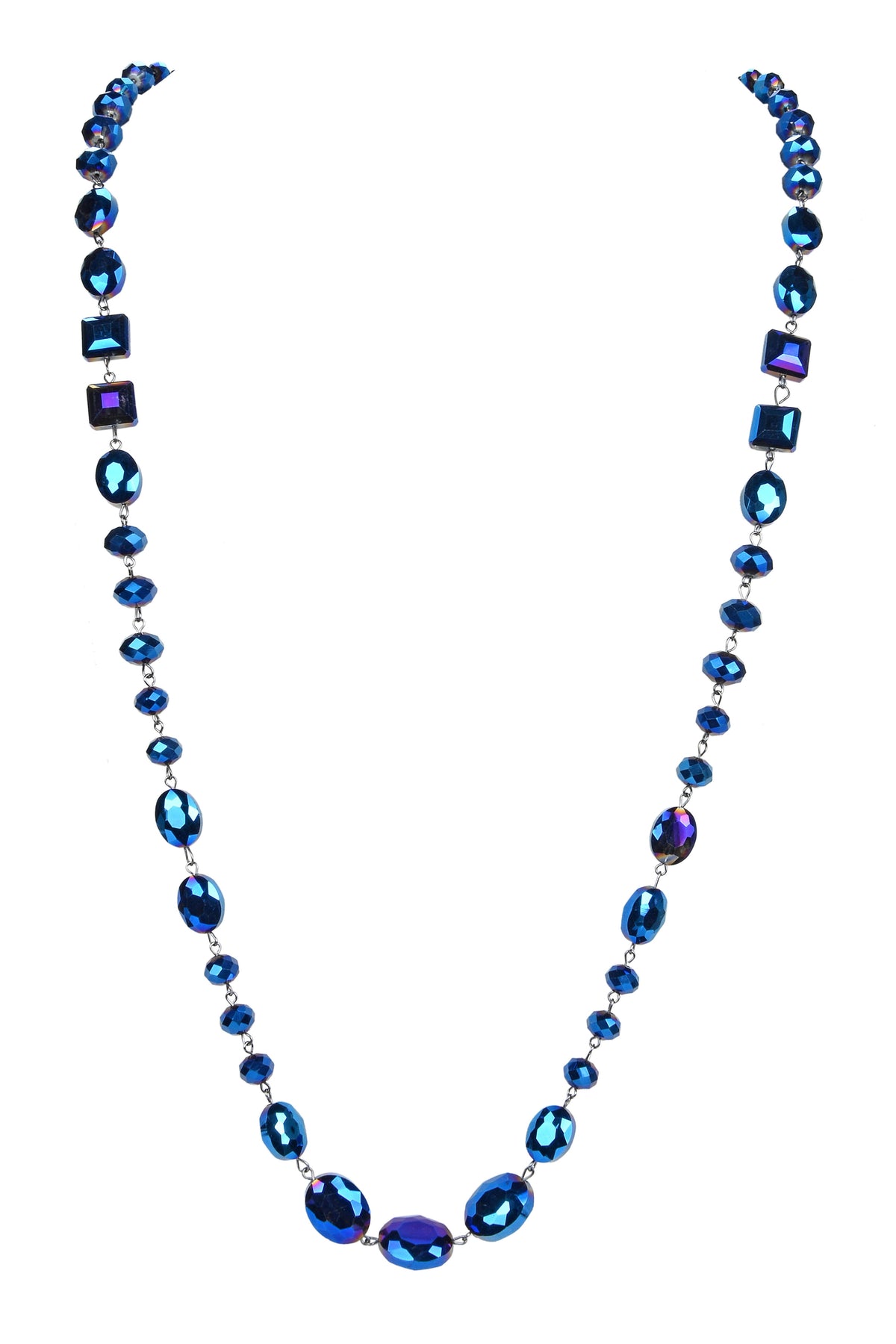 Classic Chandelier Crystal Long Necklace N1130