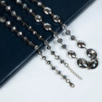 Classic Chandelier Crystal Long Necklace N1130