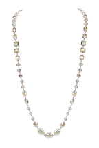 Classic Chandelier Crystal Long Necklace N1130